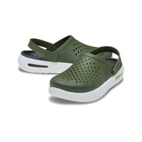 InMotion Graphic Clogs - Army Green