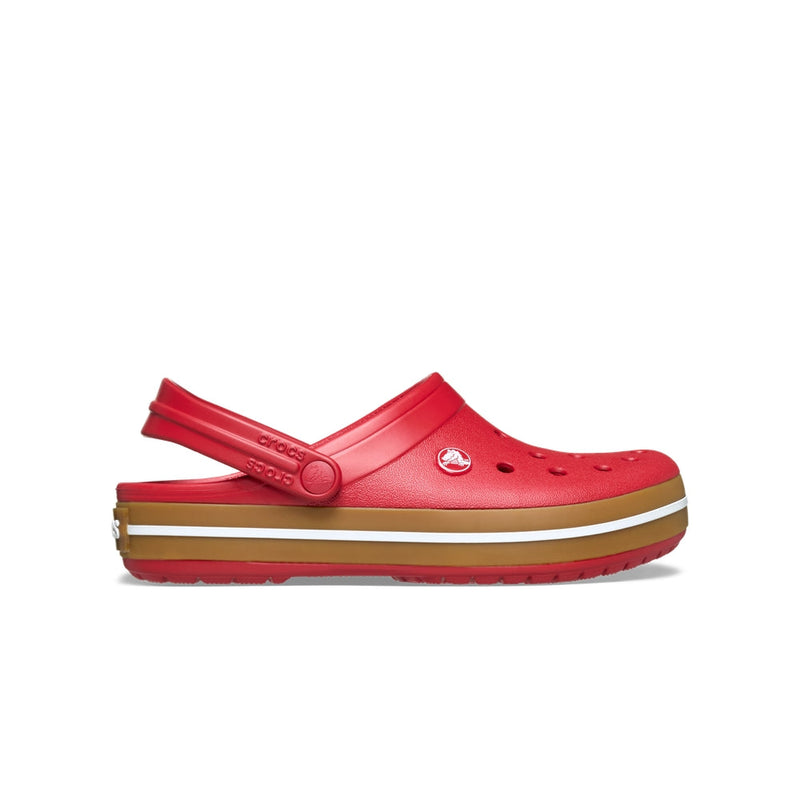 Crocband Gum Clogs - Court Red