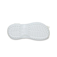 Classic Stacked Lace Floral Clogs - Moonlight