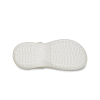 Stacked Translucent Floral Clogs - Linen