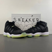 Low Top Sneakers, Black Green Colorway, Lace Up Design, Casual Gift for Sneaker Fans
