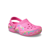 Kids' Classic Heart Lights Clogs - Pink
