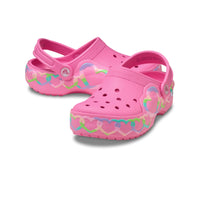 Kids' Classic Heart Lights Clogs - Pink