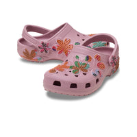 Classic Retro Summer Clogs - Mauve