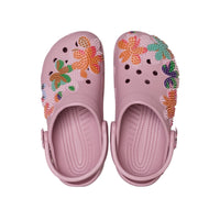 Classic Retro Summer Clogs - Mauve