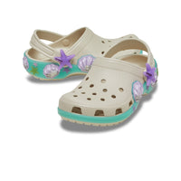 Toddlers' Classic Sea Sparkle Shaker Clogs - Frappé