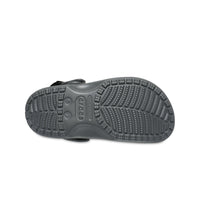 Classic Enamel Buckle Clogs - Carbon