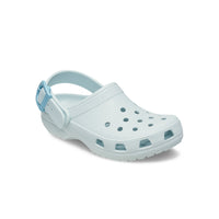 Classic Enamel Buckle Clogs - Vapor Ice