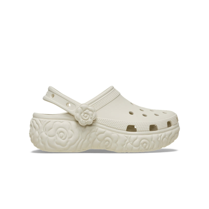 Classic Platform Bloom Clogs - Summit White