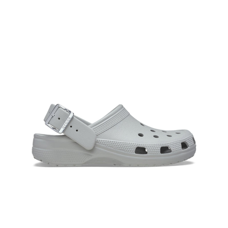 Classic Metallic Buckle Clogs - Atmosphere