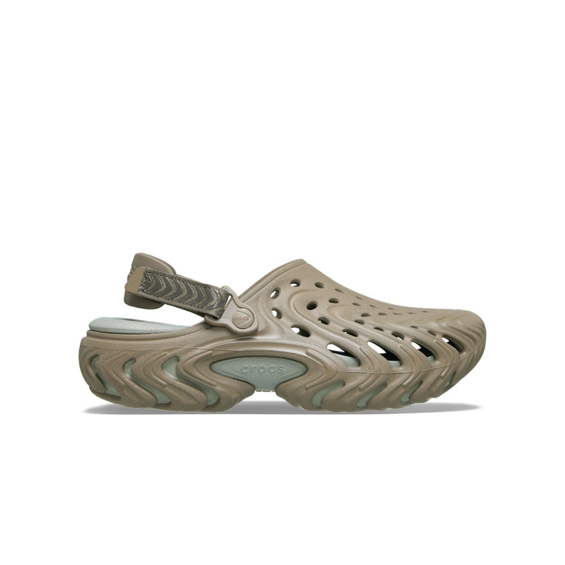 Echo II Chrome Clogs - Khaki Chrome
