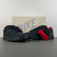Low Top Sneakers, Black Red Colorway, Lace Up Design, Casual Gift for Sneaker Fans