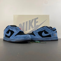 Low Top Sneakers, Blue Black Colorway, Lace Up Design, Casual Gift for Sneaker Fans