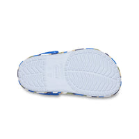 Kids' Crocband Chevron Band Clogs - Steel / Blue Blaze