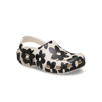Kids' Classic Pop Petals Clogs - Summit White / Black