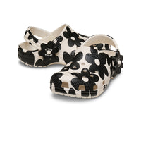 Toddlers' Classic Pop Petals Clogs - Summit White / Black
