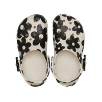 Toddlers' Classic Pop Petals Clogs - Summit White / Black