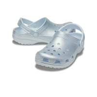 Classic Tinted Metallic Clogs - Sky Ice
