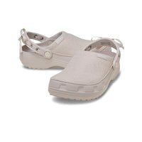 Crafted Lace Clogs - Cocoa Cream