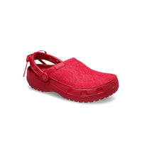 Crafted Lace Clogs - Court Red