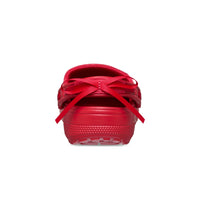Crafted Lace Clogs - Court Red