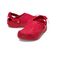 Crafted Lace Clogs - Court Red