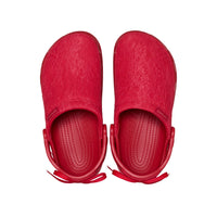 Crafted Lace Clogs - Court Red