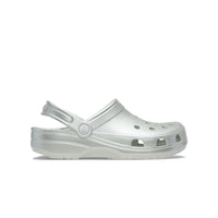 Kids' Classic Tinted Metallic Clogs - Silver