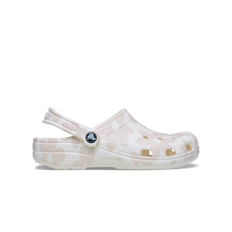 Classic Pop Petals Clogs - Chalk / Multi