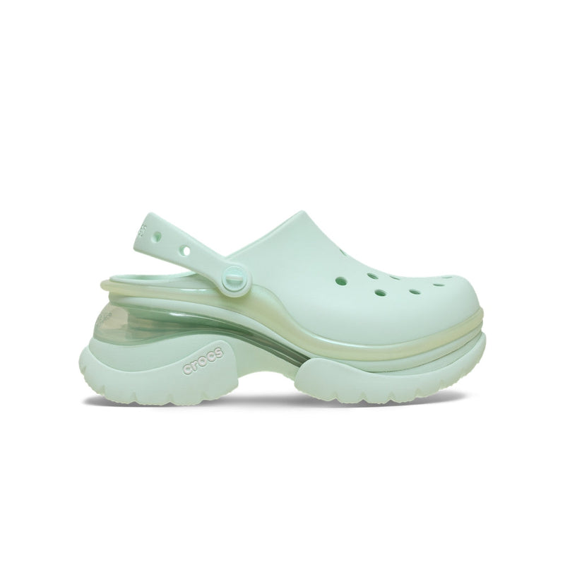 Super Bae Metallic Rubber Clogs - Retro Ice