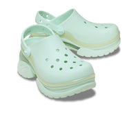 Super Bae Metallic Rubber Clogs - Retro Ice