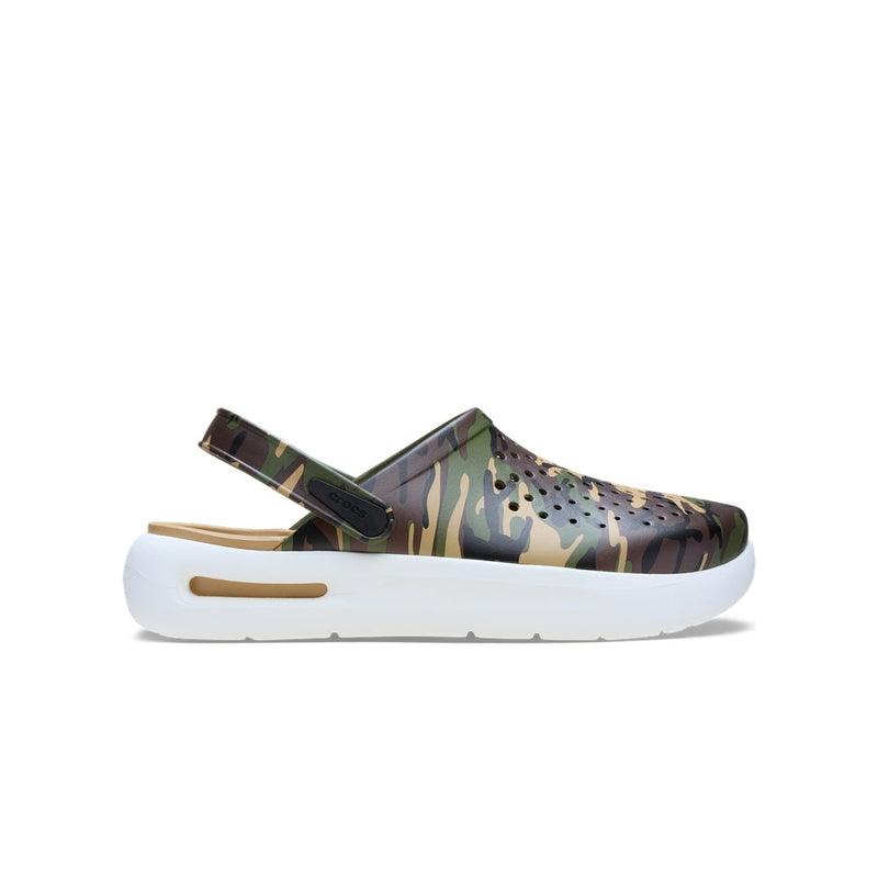 Inmotion Camouflage Clogs - Army Green / Multi