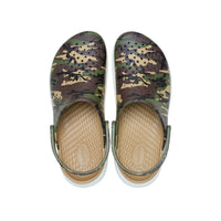 Inmotion Camouflage Clogs - Army Green / Multi