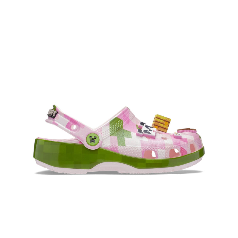 Kids' Minecraft Pink Classic Clogs - Multi Color