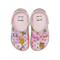 Kids' Minecraft Pink Classic Clogs - Multi Color