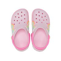 Toddlers' Classic Butterfly Lights Clogs - Pink Milk
