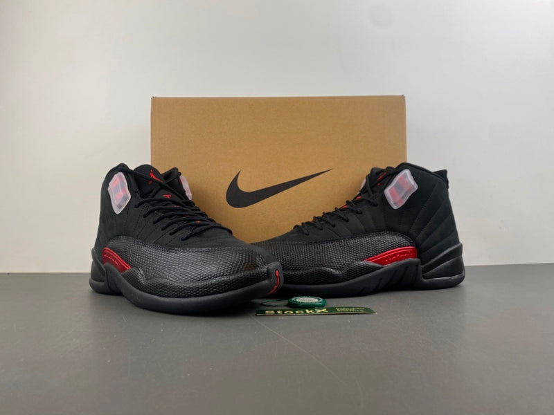 Mid Top Sneakers, Black Red Colorway, Leather Footwear, Lace Up Design, Casual Gift for Sneaker Fans