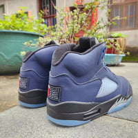 Sneakers, Navy Blue Colorway, Lace Up Design, Casual Gift for Sneaker Fans