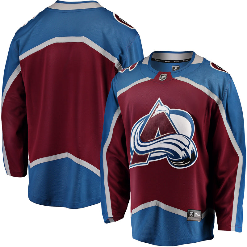 Colorado Avalanche Maroon Breakaway Home Jersey