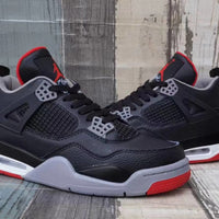 Sneakers, Black Red Gray Colorway, Lace Up Design, Casual Gift for Sneaker Fans