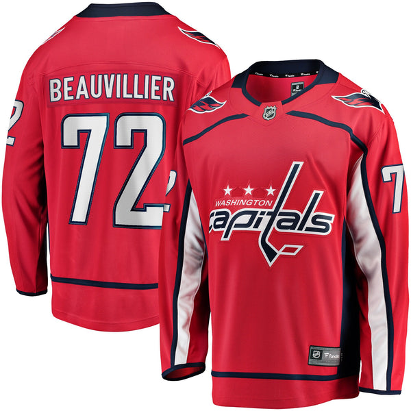 Washington Capitals Anthony Beauvillier Red Home Breakaway Jersey