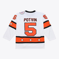 Denis Potvin White 1976 NHL All-Star Game Power Play Jersey