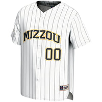 Missouri Tigers NIL Pick-A-Player Lightweight Baseball Jersey - White