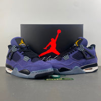 Retro Low Top Sneakers, Purple Colorway, Leather Footwear, Lace Up Design, Casual Gift for Sneaker Fans