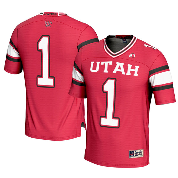 #1 Utah Utes Football Jersey - Red