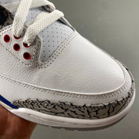 Retro Low Top Sneakers, Royal Blue White Colorway, Lace Up Design, Casual Gift for Sneaker Fans