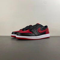 Low Top Sneakers, Black Red Colorway, Lace Up Design, Casual Gift for Sneaker Fans