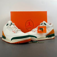 Low Top Sneakers, White Green Orange Colorway, Lace Up Design, Casual Gift for Sneaker Fans