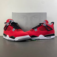 Mid Top Sneakers, Red Black Colorway, Lace Up Design, Casual Gift for Sneaker Fans