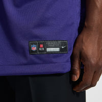 Baltimore Ravens Kyle Hamilton Purple Team Game Jersey